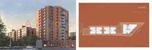 Elevation of real estate project Rashmi Antelia located at Chiloda, Gandhinagar, Gujarat