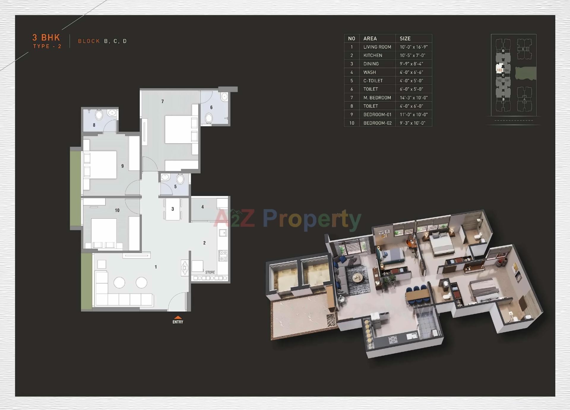 Layout of real estate project Rashmi Platinum located at Chiloda, Gandhinagar, Gujarat