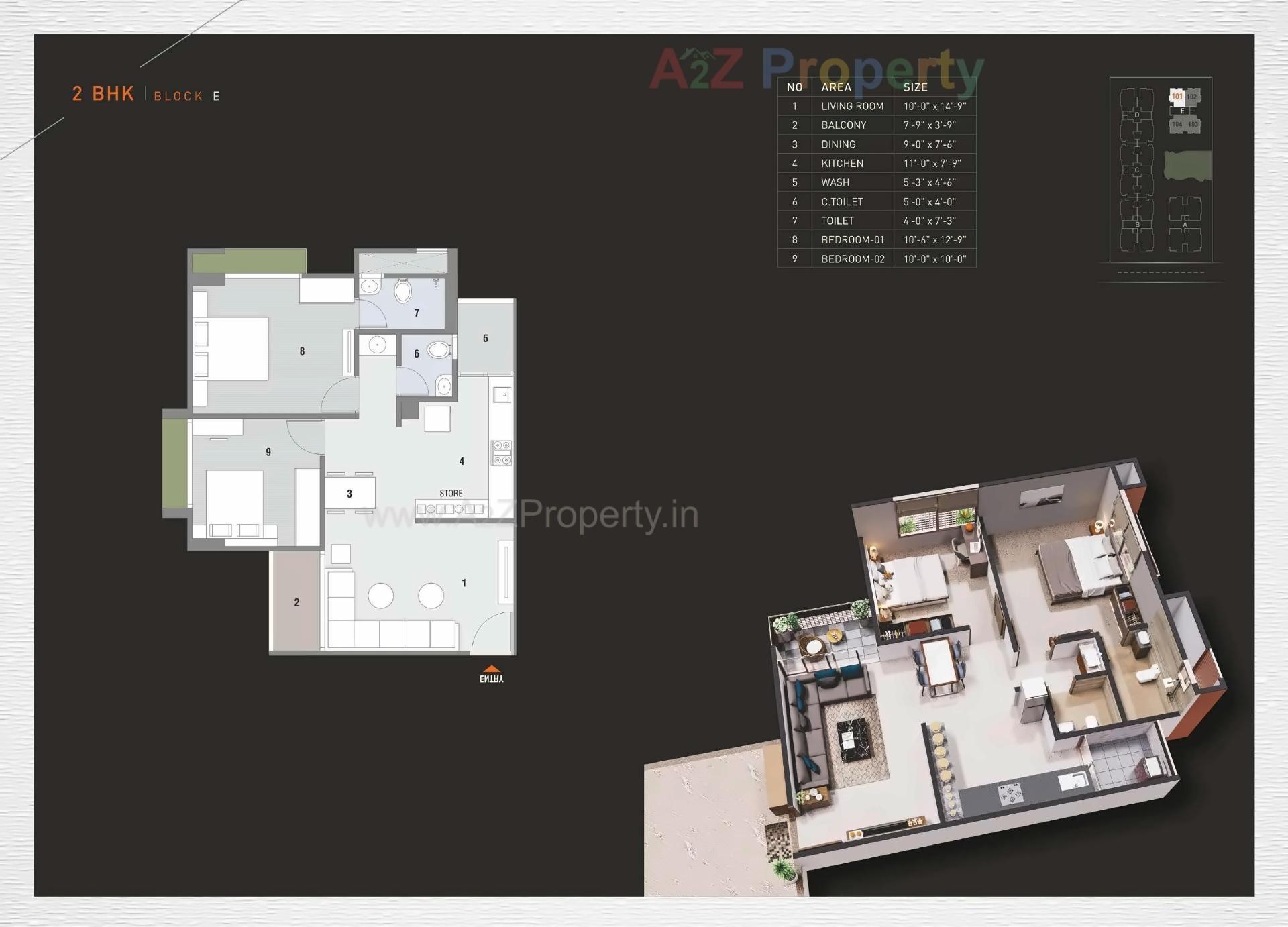 Layout of real estate project Rashmi Platinum located at Chiloda, Gandhinagar, Gujarat