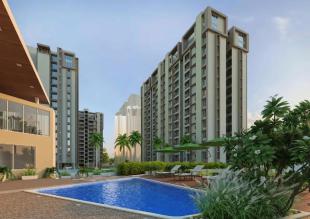 Elevation of real estate project Reflections located at Khoraj, Gandhinagar, Gujarat