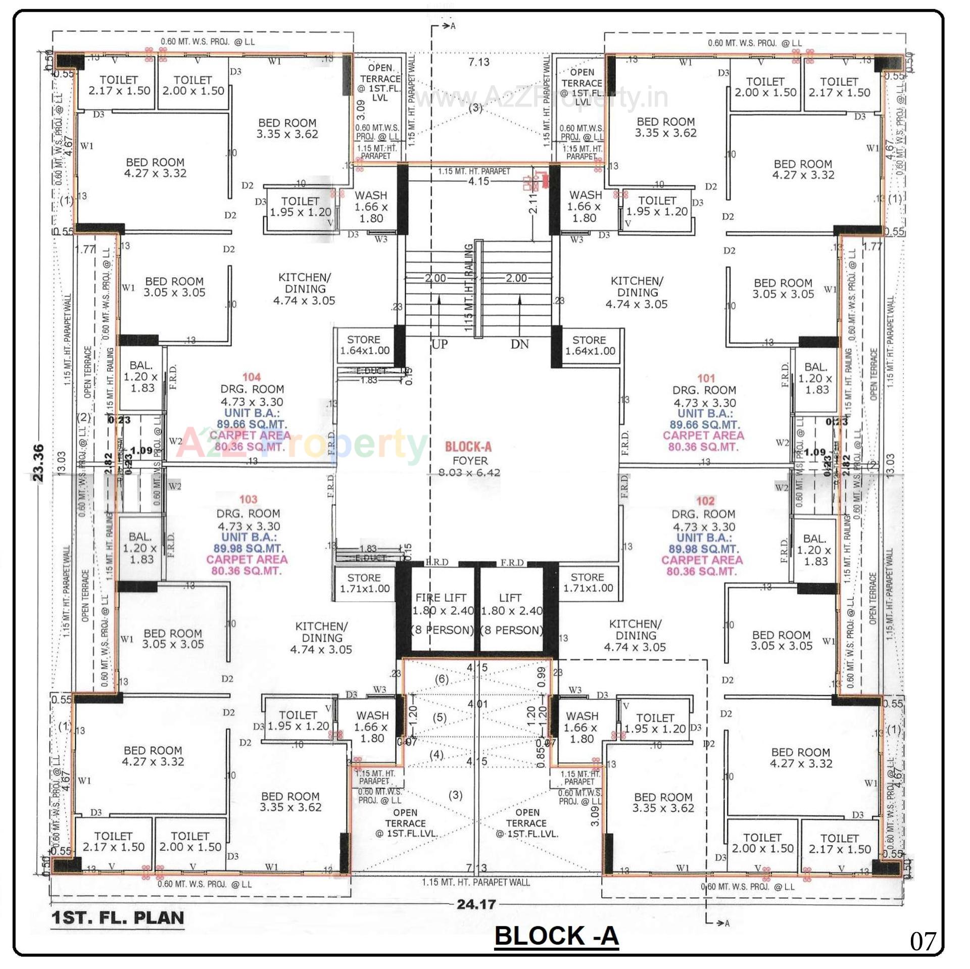 Layout of real estate project Rehvassa Saffron located at Chiloda, Gandhinagar, Gujarat