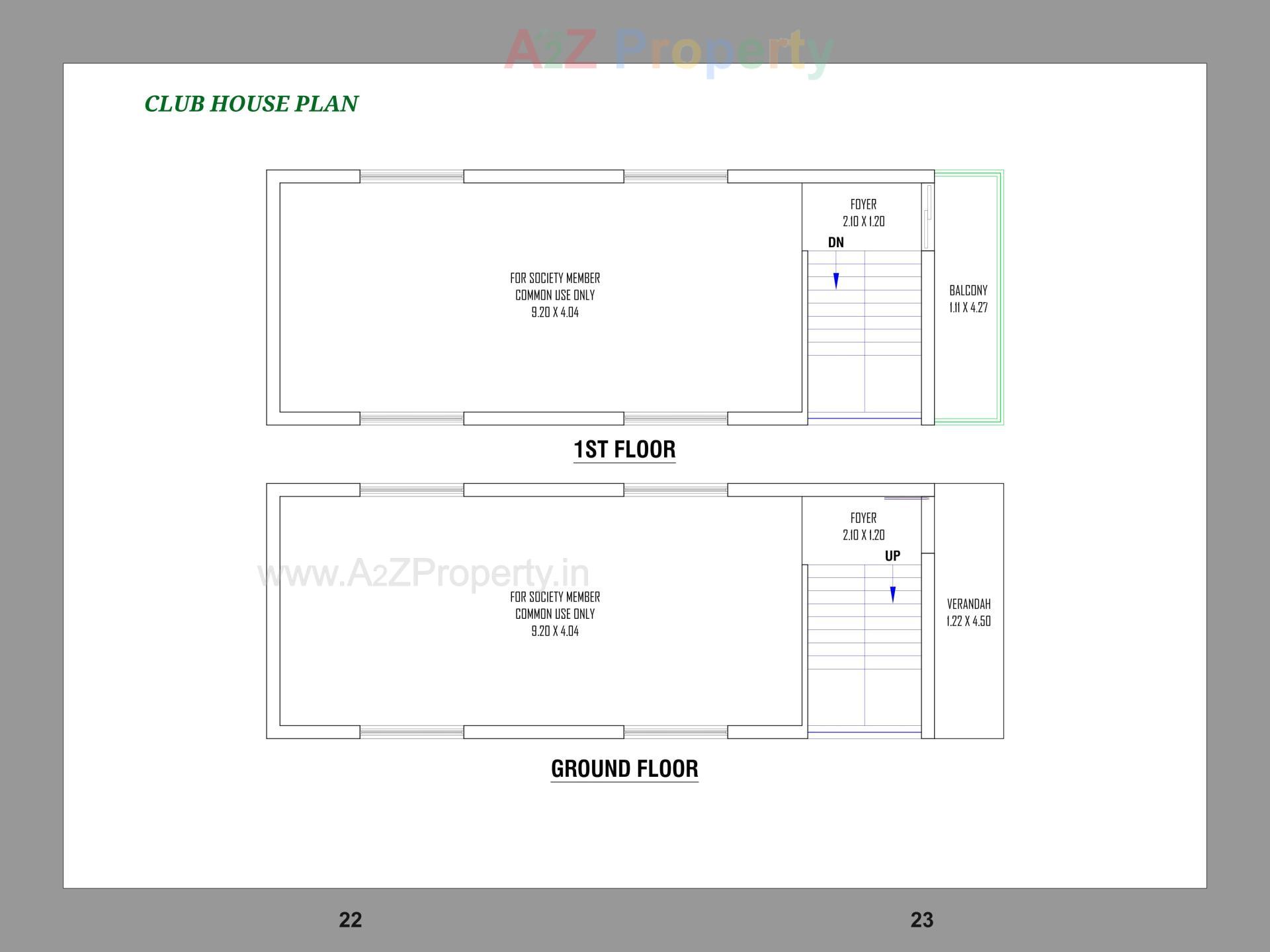 Layout of real estate project Revanta Fortune located at Gandhinagar, Gandhinagar, Gujarat