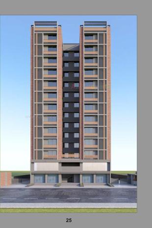 Elevation of real estate project Revanta Fortune located at Gandhinagar, Gandhinagar, Gujarat