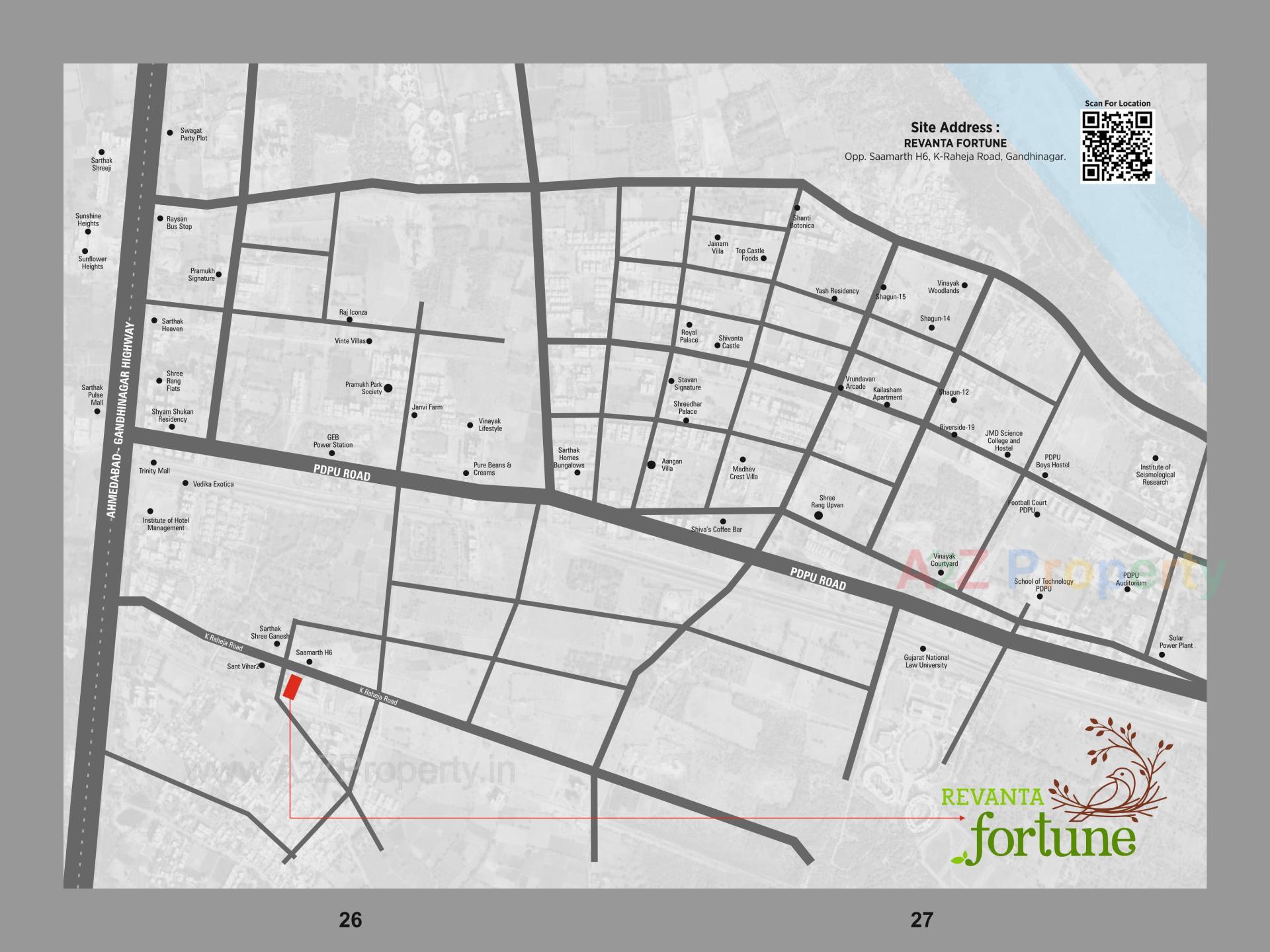  of real estate project Revanta Fortune located at Gandhinagar, Gandhinagar, Gujarat