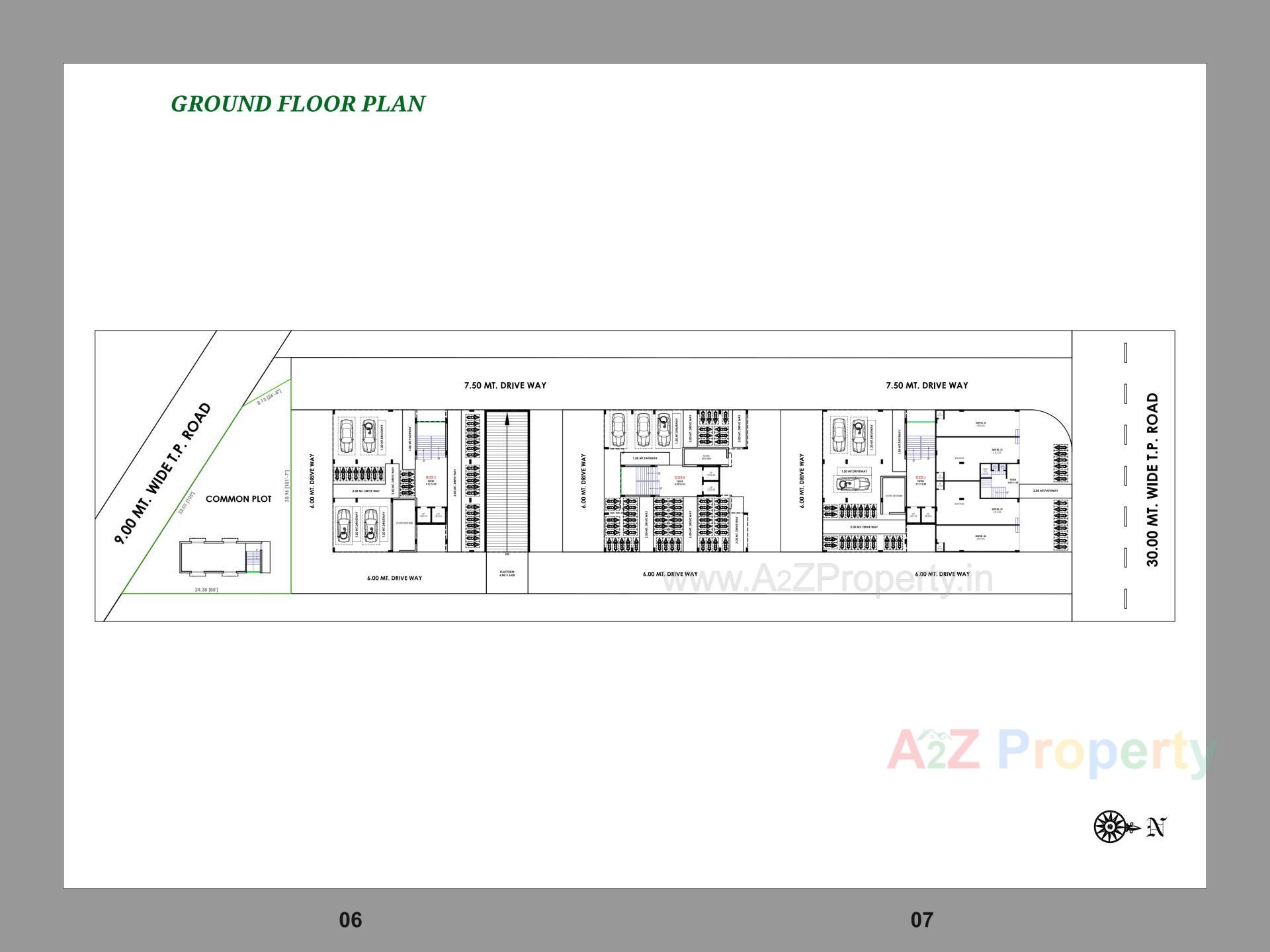 Layout of real estate project Revanta Fortune located at Gandhinagar, Gandhinagar, Gujarat