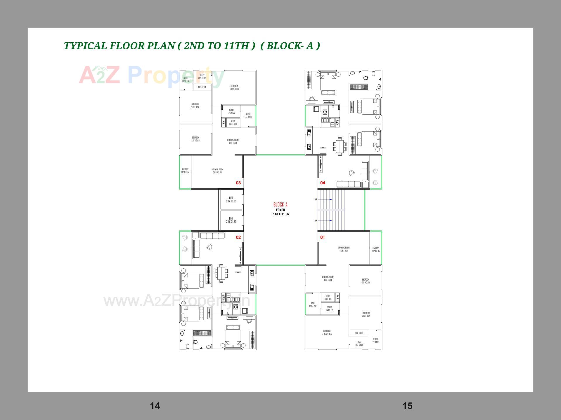 Layout of real estate project Revanta Fortune located at Gandhinagar, Gandhinagar, Gujarat