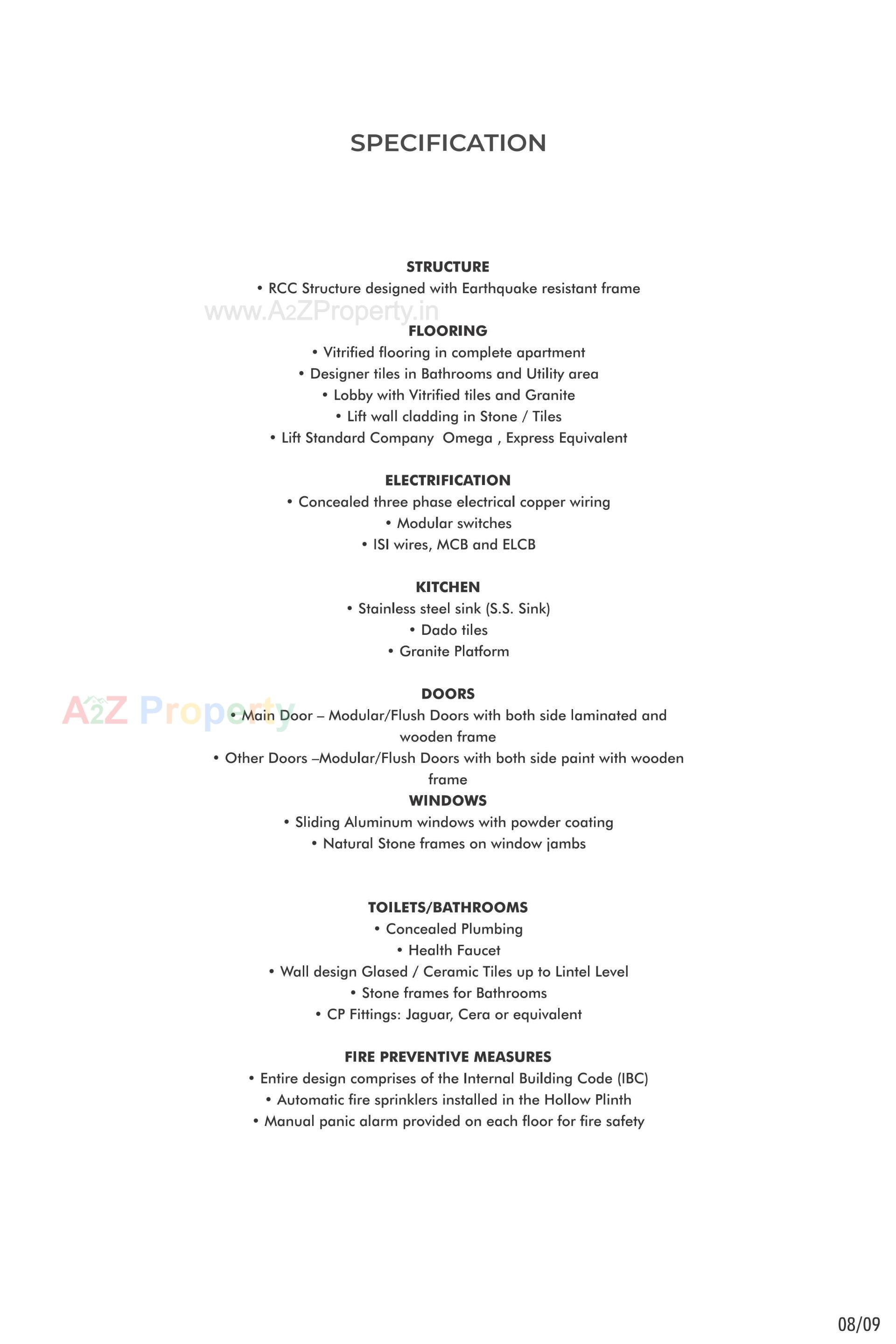  of real estate project Rhythm Sky located at Zundal, Gandhinagar, Gujarat