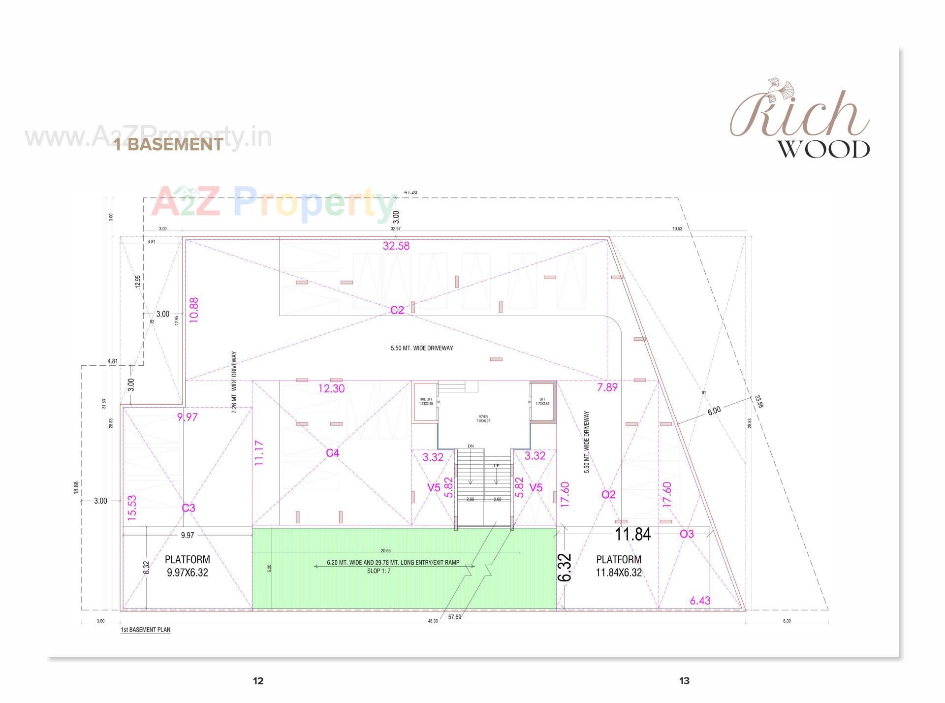  of real estate project Rich Wood located at Sargasan, Gandhinagar, Gujarat