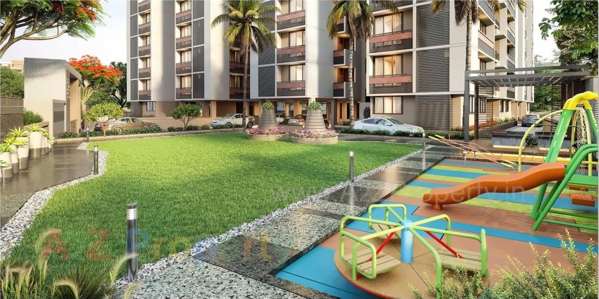 3D Elevation of real estate project River located at Gandhinagar, Gandhinagar, Gujarat