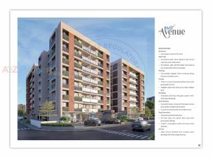 Elevation of real estate project River Avenue located at Pethapur, Gandhinagar, Gujarat