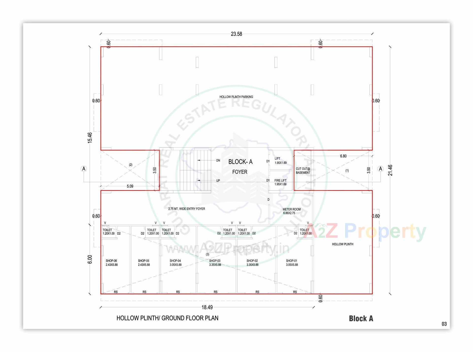  of real estate project River Avenue located at Pethapur, Gandhinagar, Gujarat