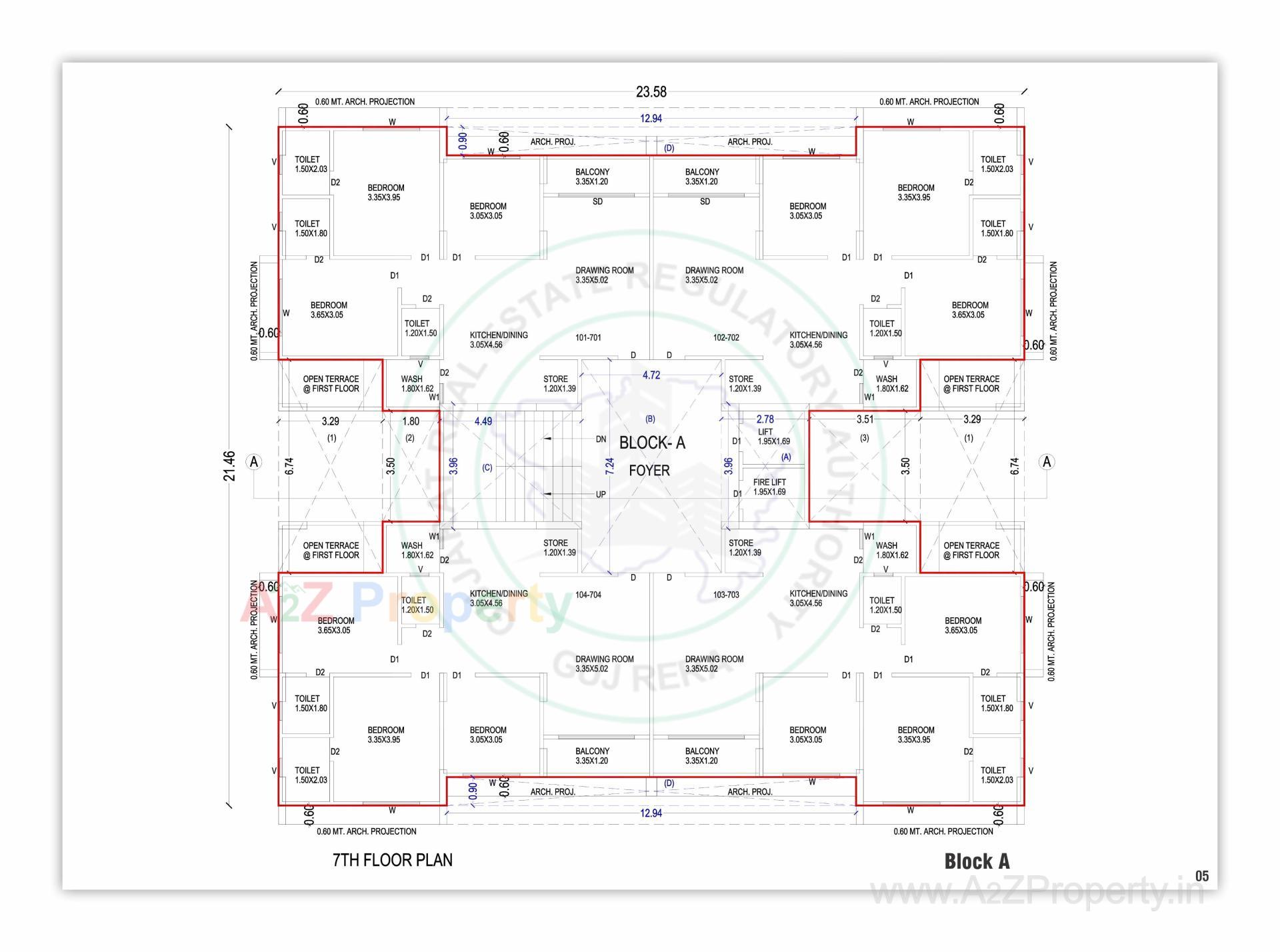  of real estate project River Avenue located at Pethapur, Gandhinagar, Gujarat