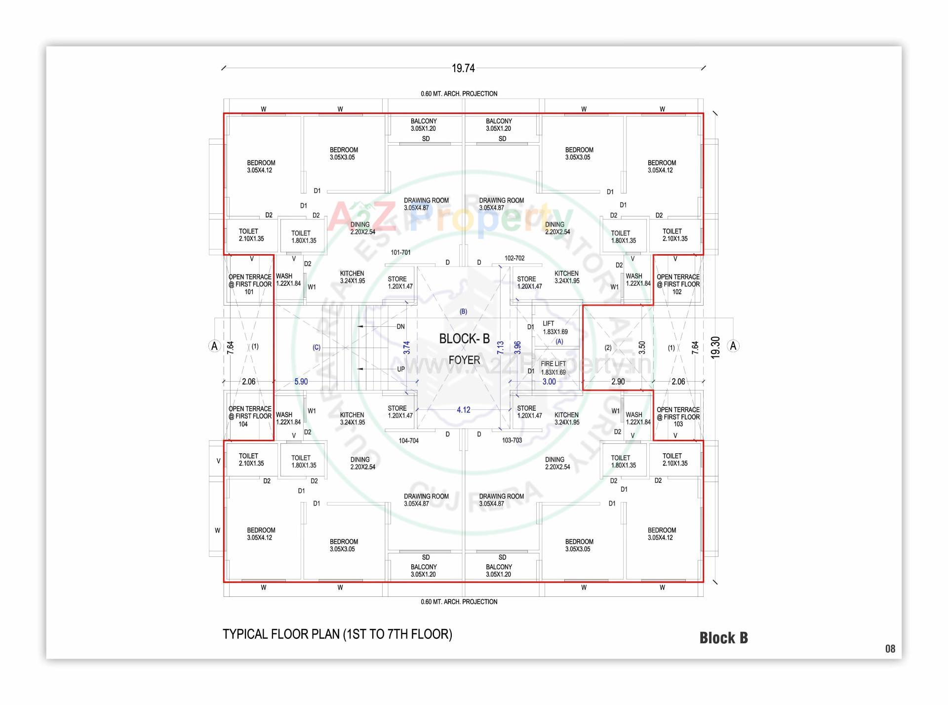  of real estate project River Avenue located at Pethapur, Gandhinagar, Gujarat