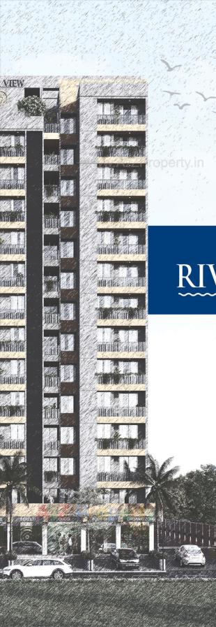 Elevation of real estate project River View located at Raysan, Gandhinagar, Gujarat