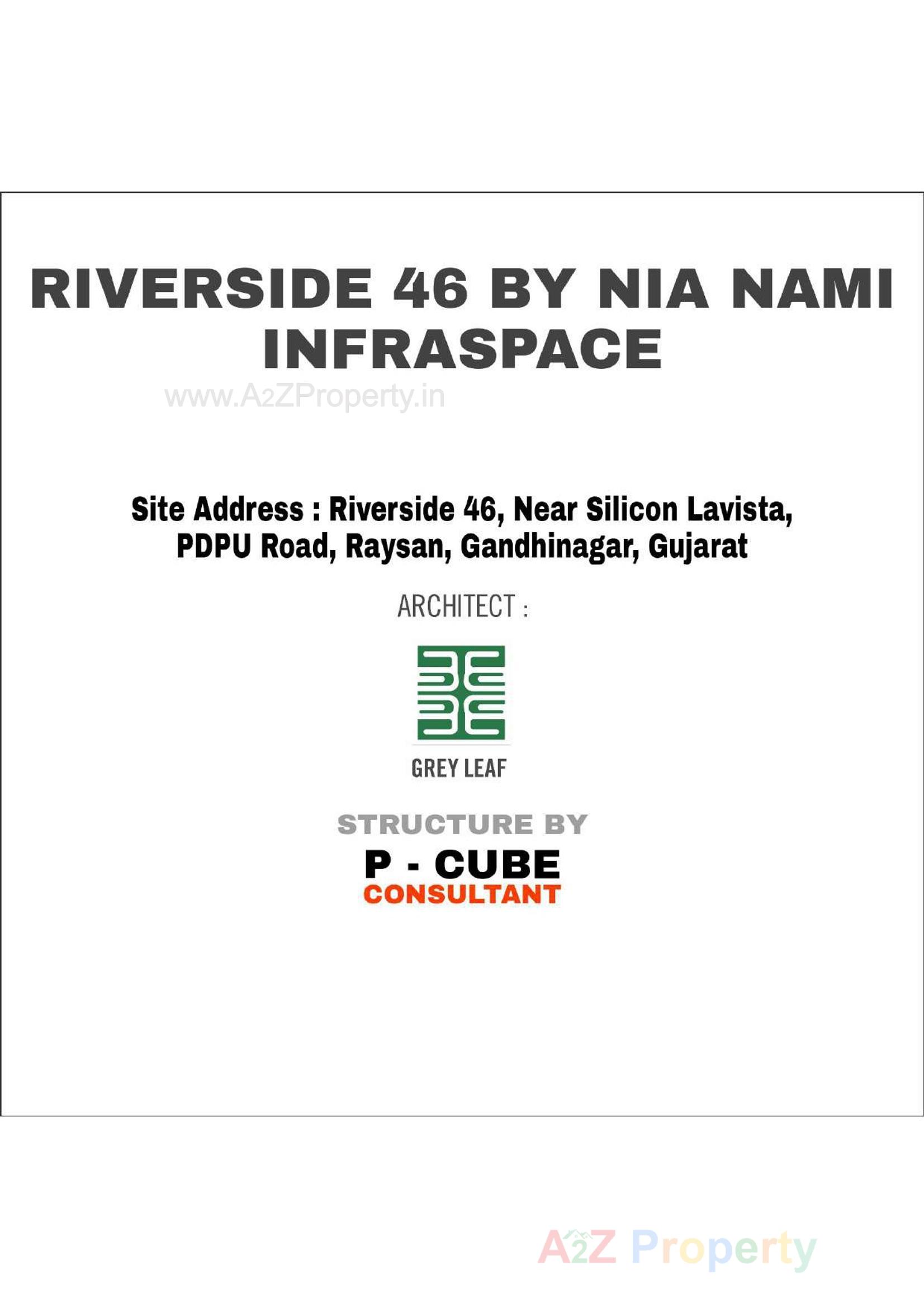  of real estate project Riverside located at Raysan, Gandhinagar, Gujarat