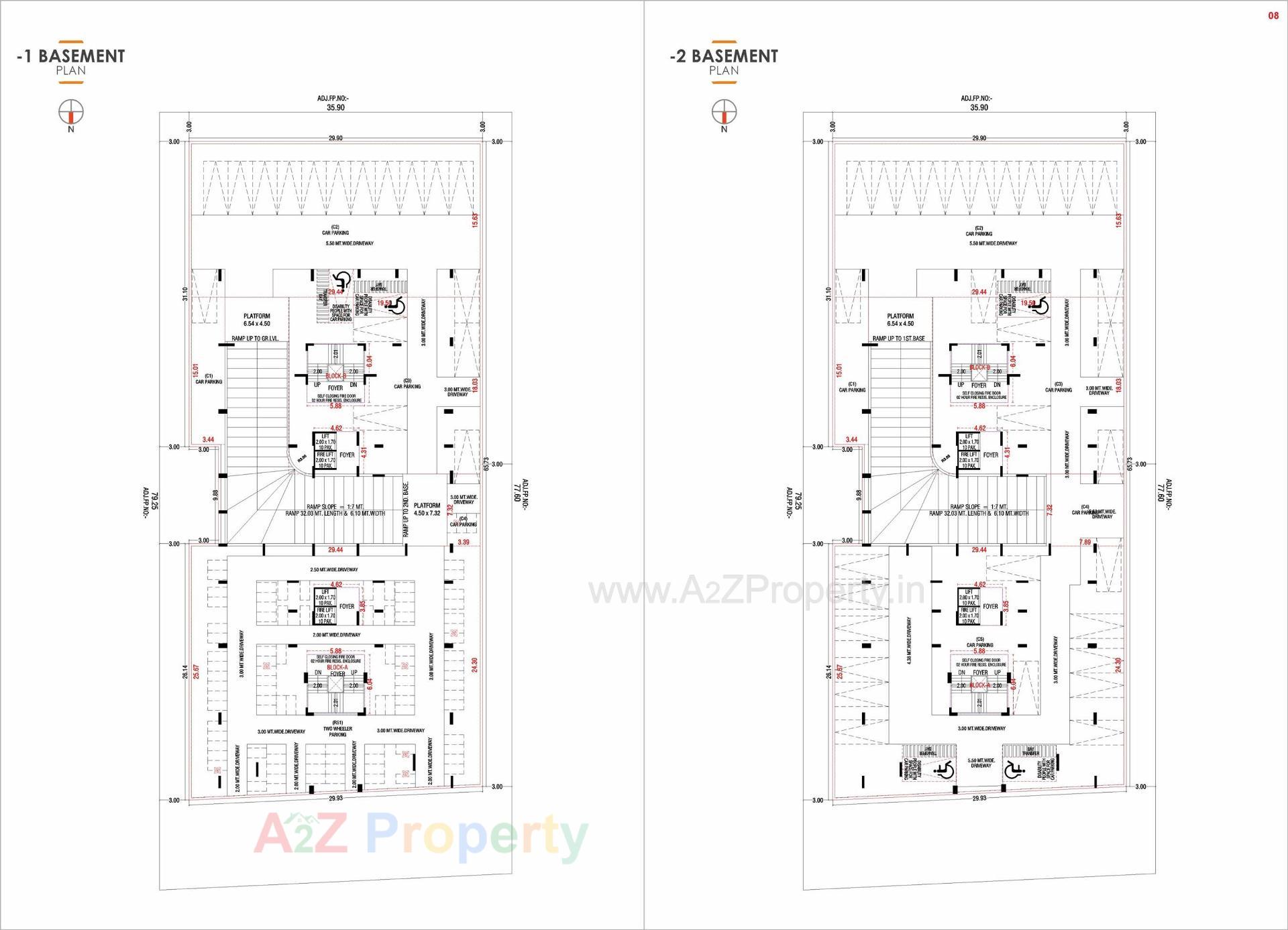 Layout of real estate project Riverside 90 located at Kudasan, Gandhinagar, Gujarat