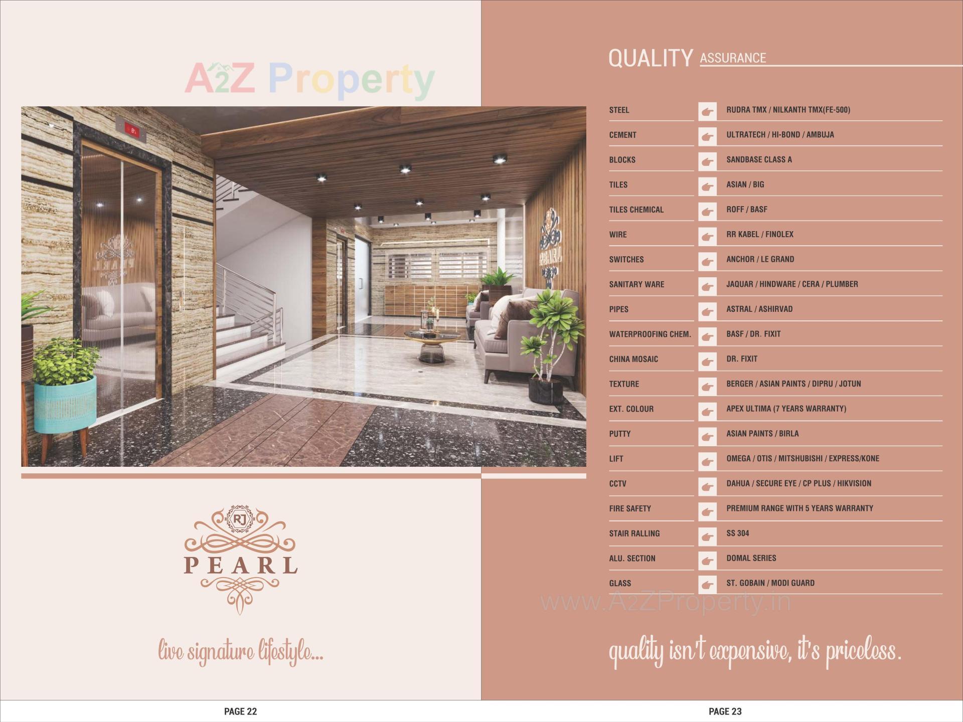  of real estate project Rj Pearl located at Chandkhed, Gandhinagar, Gujarat