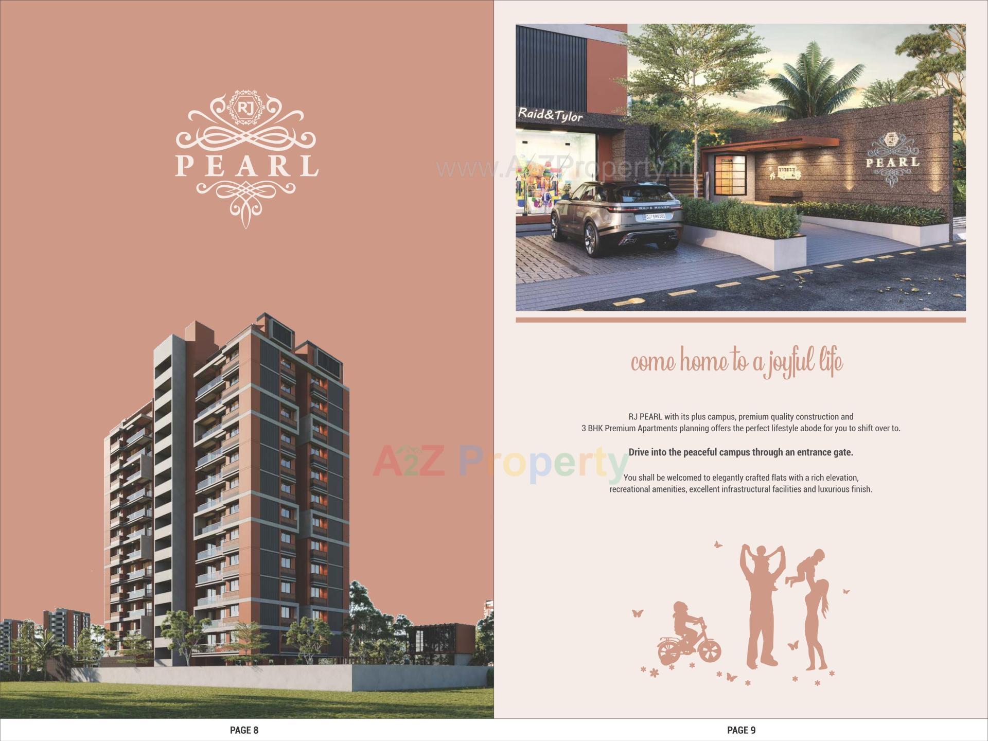  of real estate project Rj Pearl located at Chandkhed, Gandhinagar, Gujarat