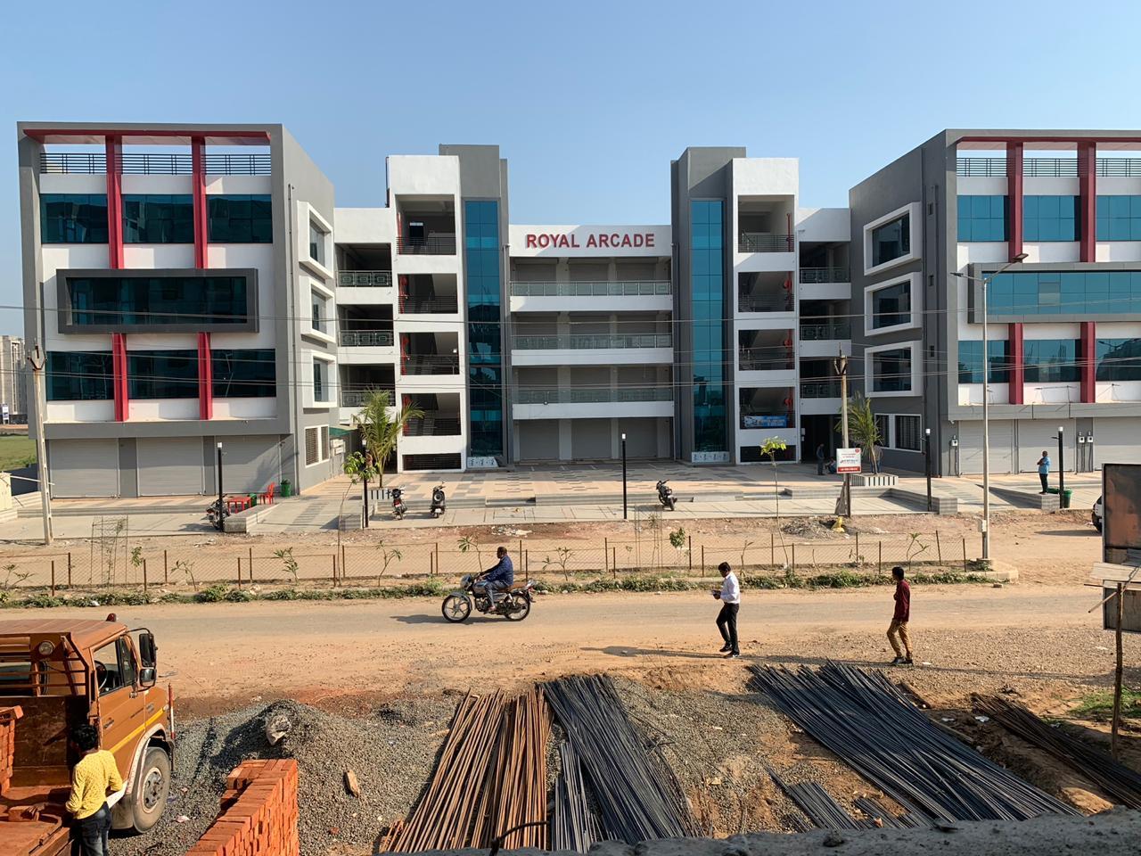 153144_const of real estate project Royal Arcade located at Nana-chiloda, Gandhinagar, Gujarat