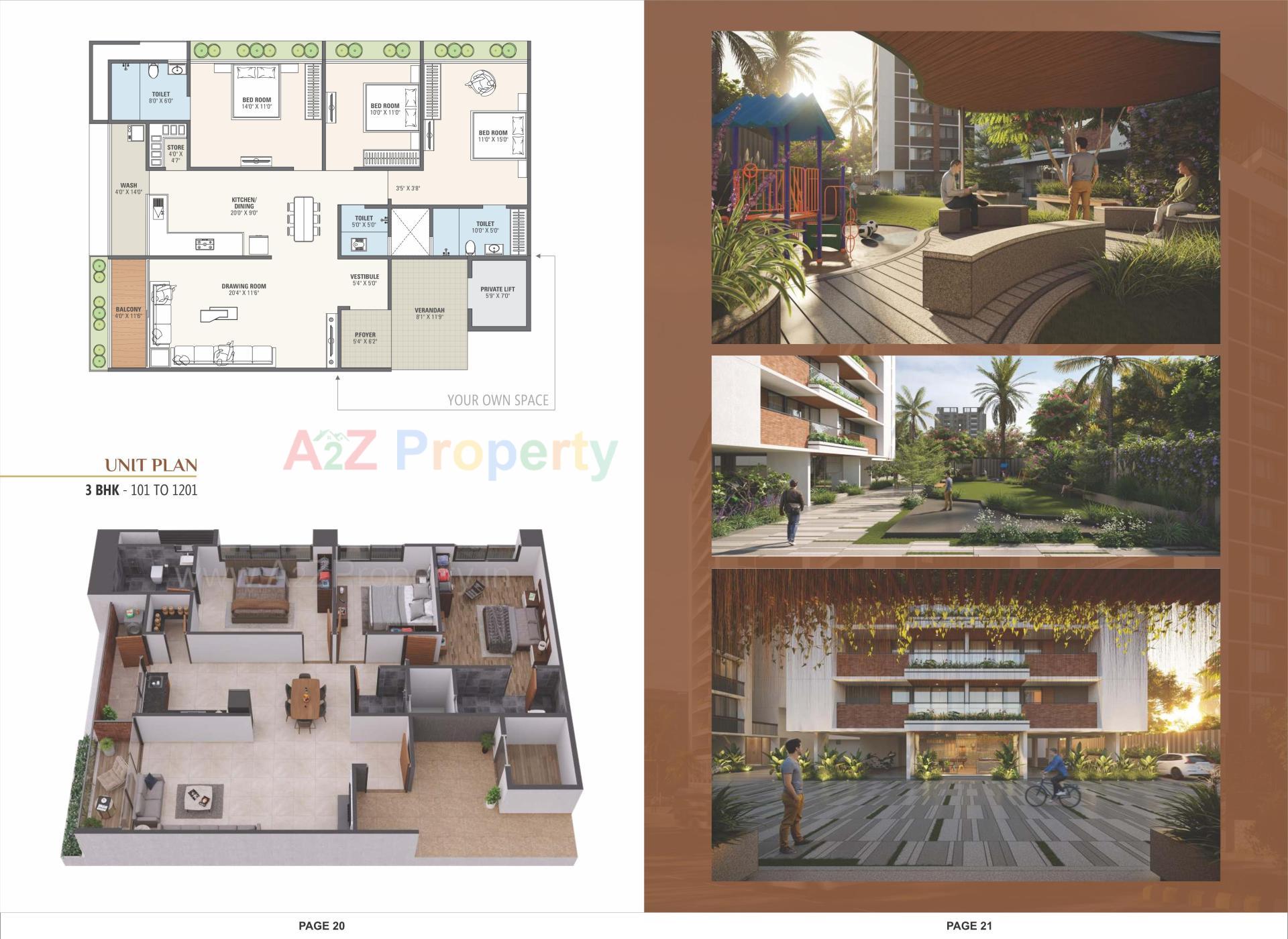 Layout of real estate project Royal Revanta located at Kudasan, Gandhinagar, Gujarat