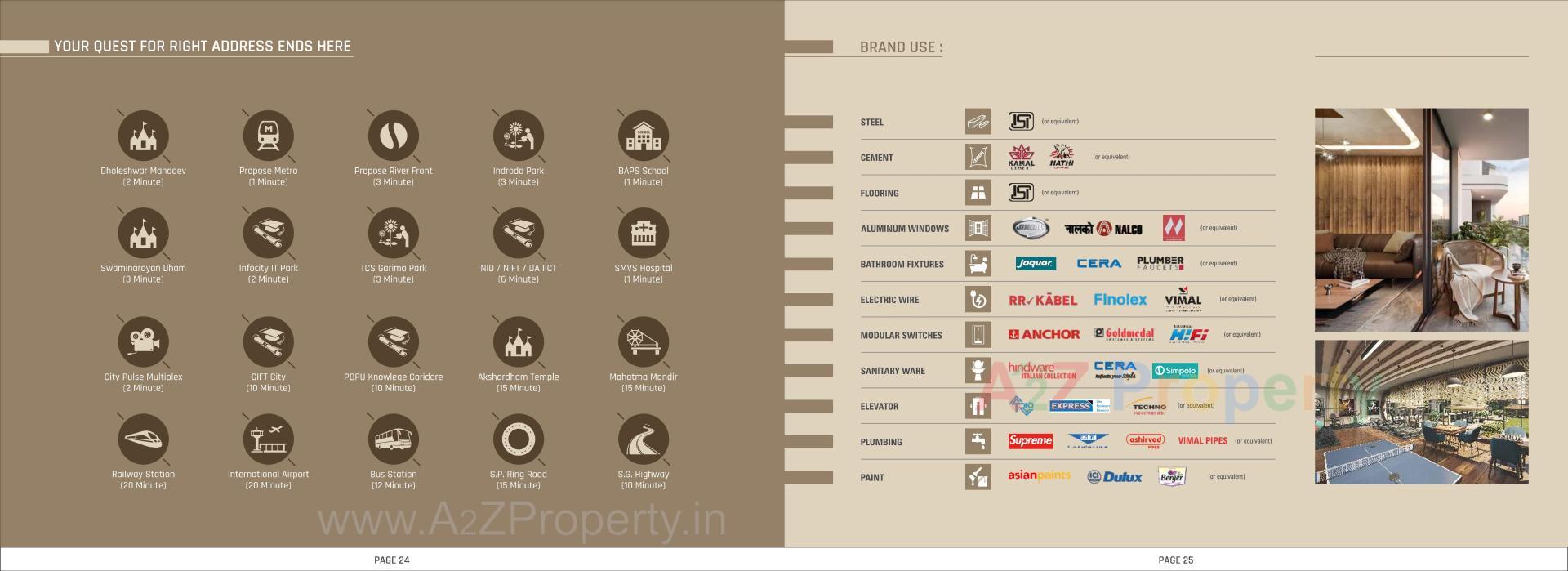  of real estate project Royal Riviera located at Randesan, Gandhinagar, Gujarat