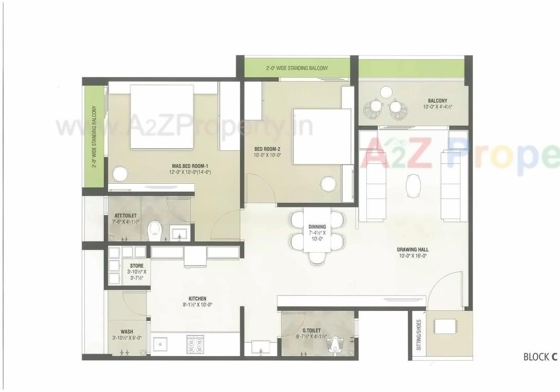 Layout of real estate project Rudra Infinity located at Sargasan, Gandhinagar, Gujarat