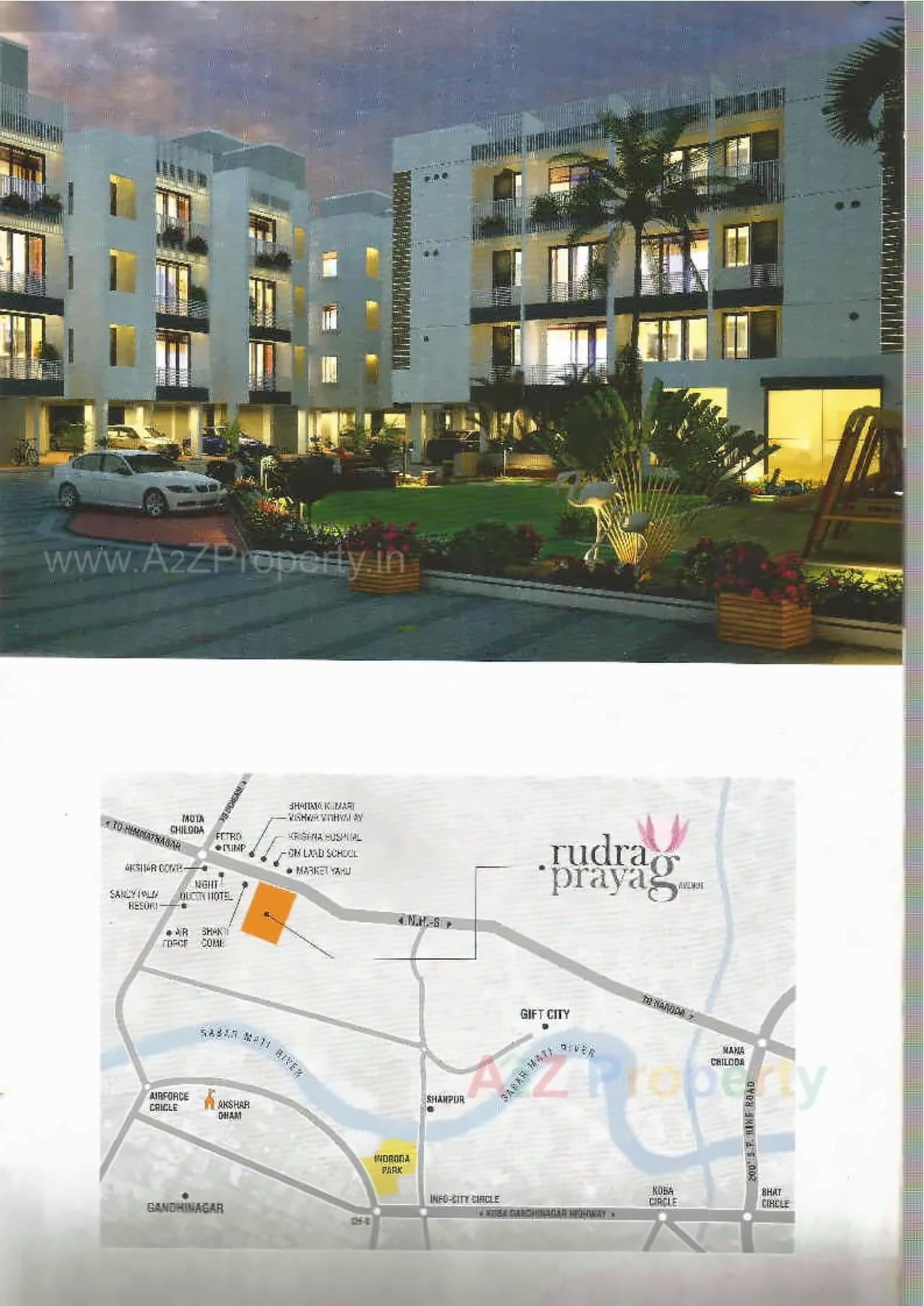  of real estate project Rudra Prayag Avenue located at Chiloda, Gandhinagar, Gujarat