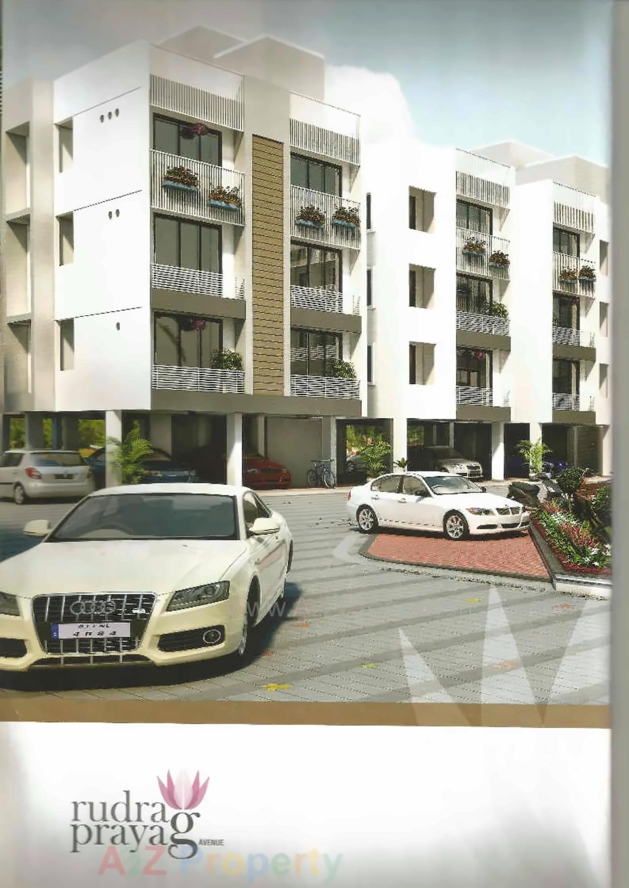 3D Elevation of real estate project Rudra Prayag Avenue located at Chiloda, Gandhinagar, Gujarat