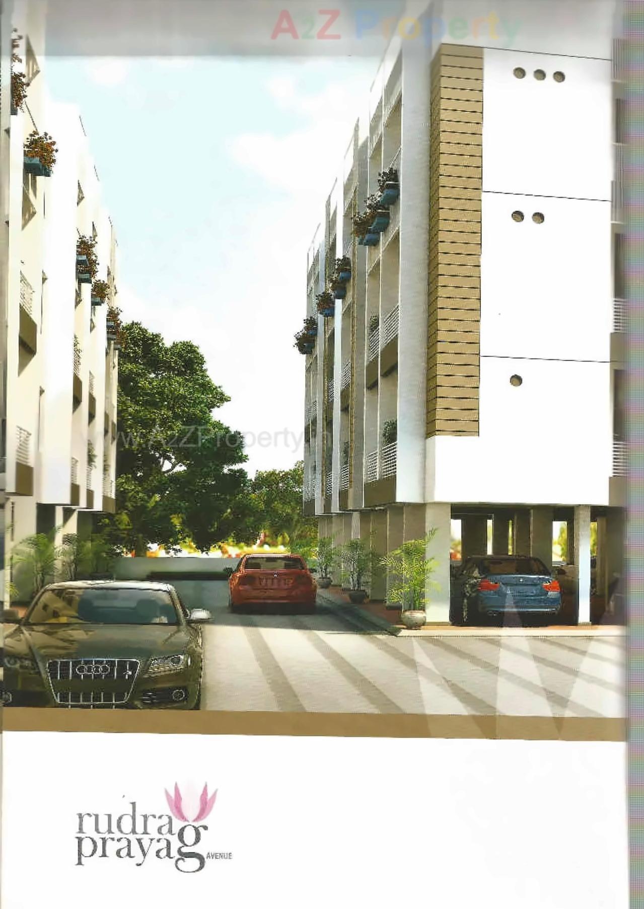 3D Elevation of real estate project Rudra Prayag Avenue located at Chiloda, Gandhinagar, Gujarat