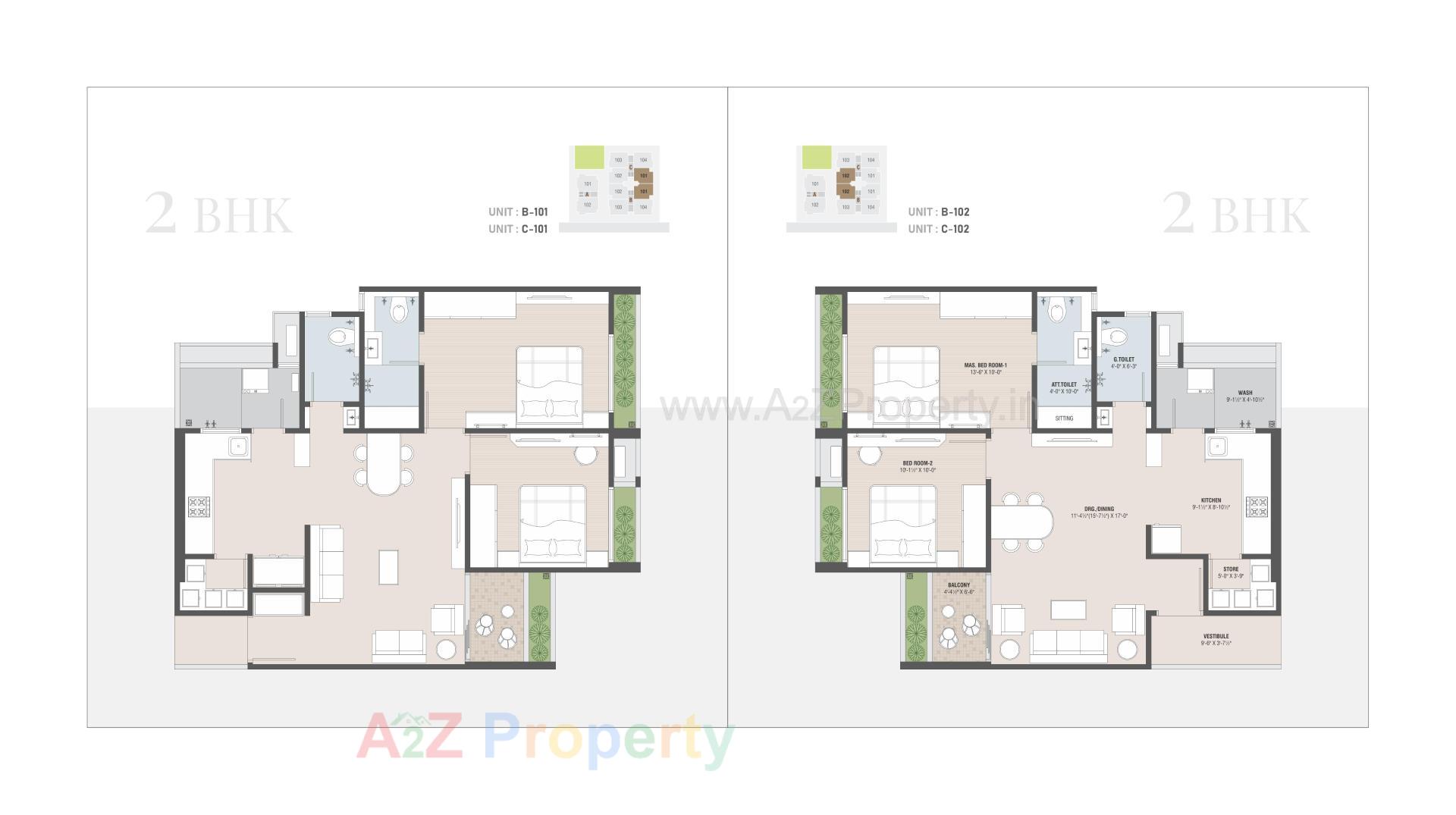 Layout of real estate project Rudra Trinity located at Pethapur, Gandhinagar, Gujarat