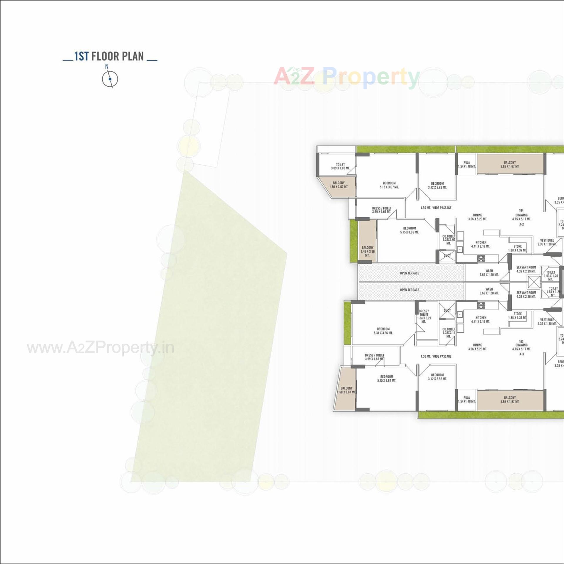 Layout of real estate project Safal Bliss located at Koba, Gandhinagar, Gujarat