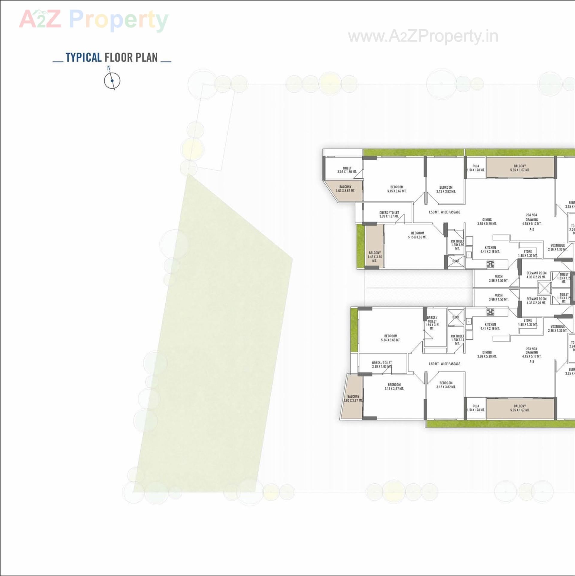 Layout of real estate project Safal Bliss located at Koba, Gandhinagar, Gujarat