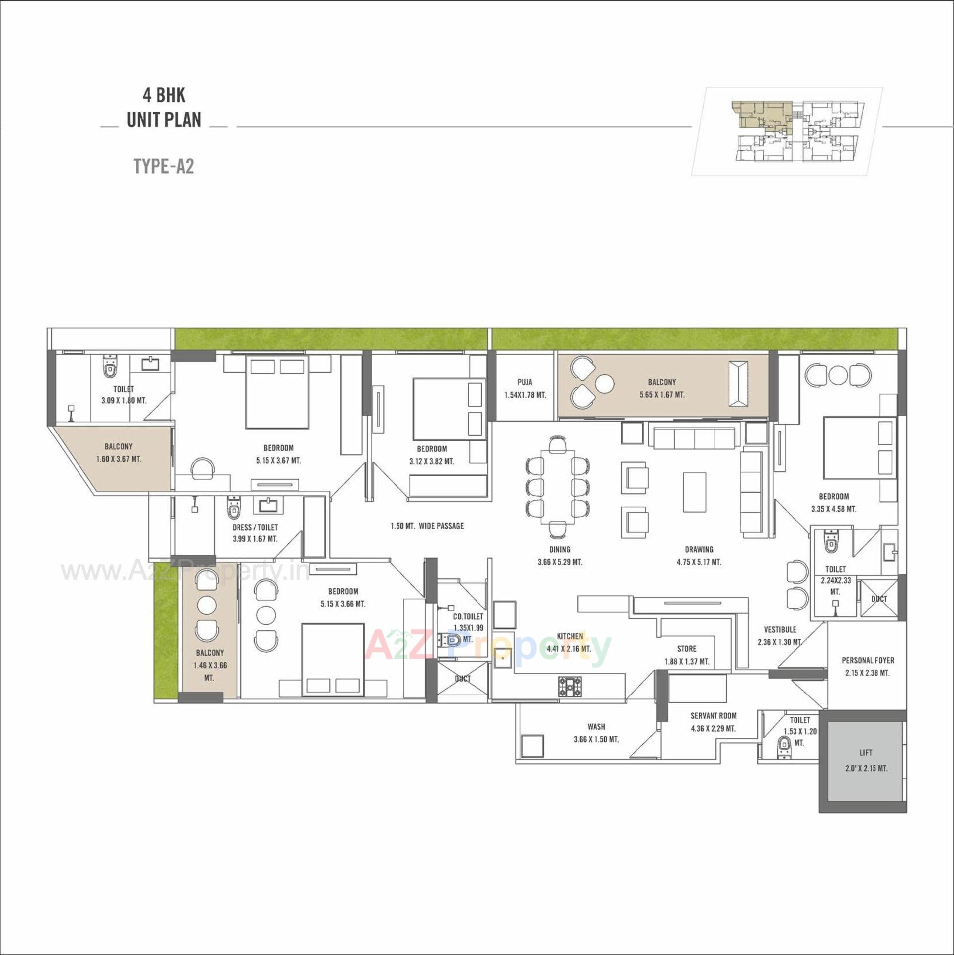 Layout of real estate project Safal Bliss located at Koba, Gandhinagar, Gujarat