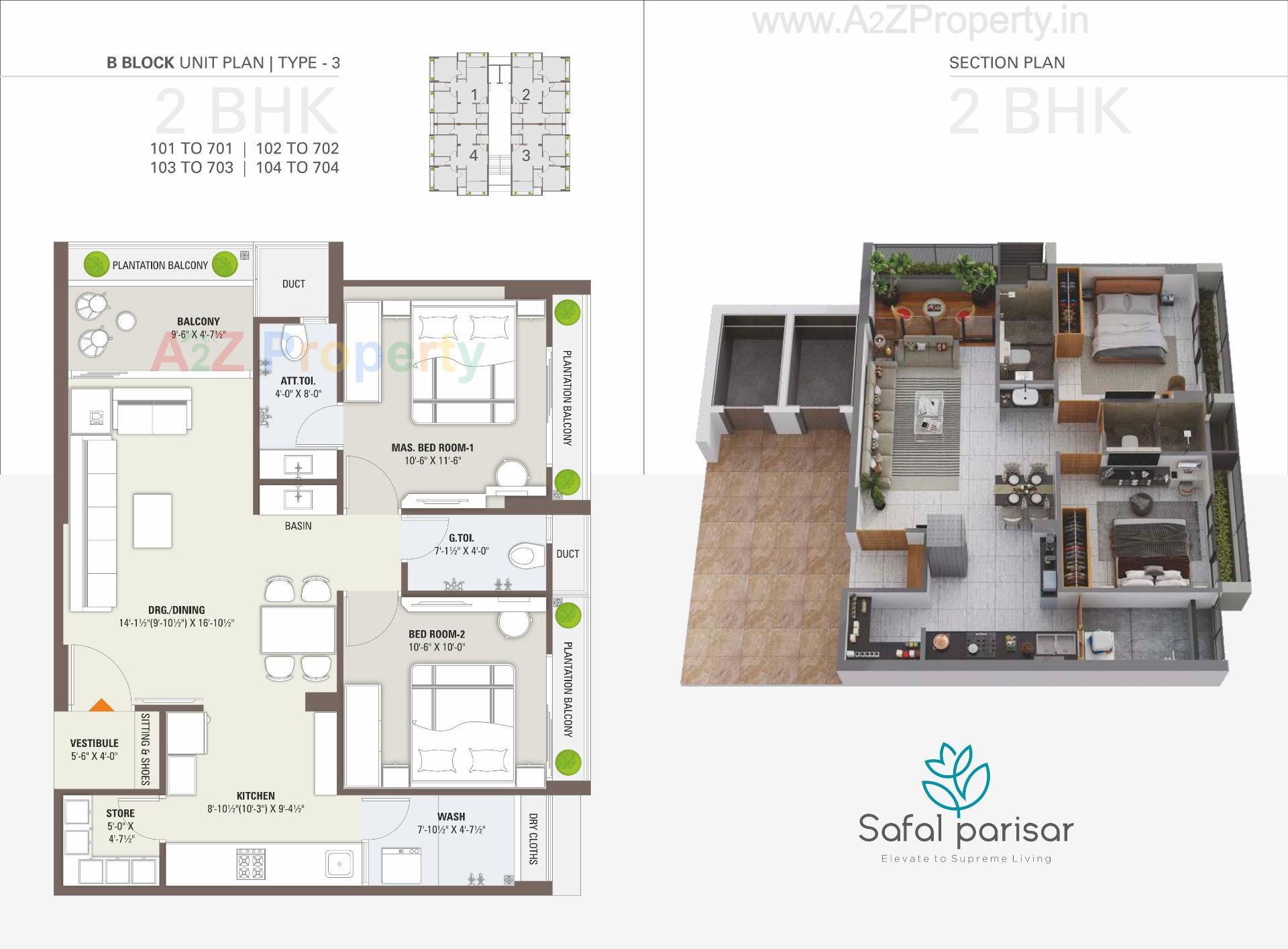 Layout of real estate project Safal Parisar located at Vavol, Gandhinagar, Gujarat