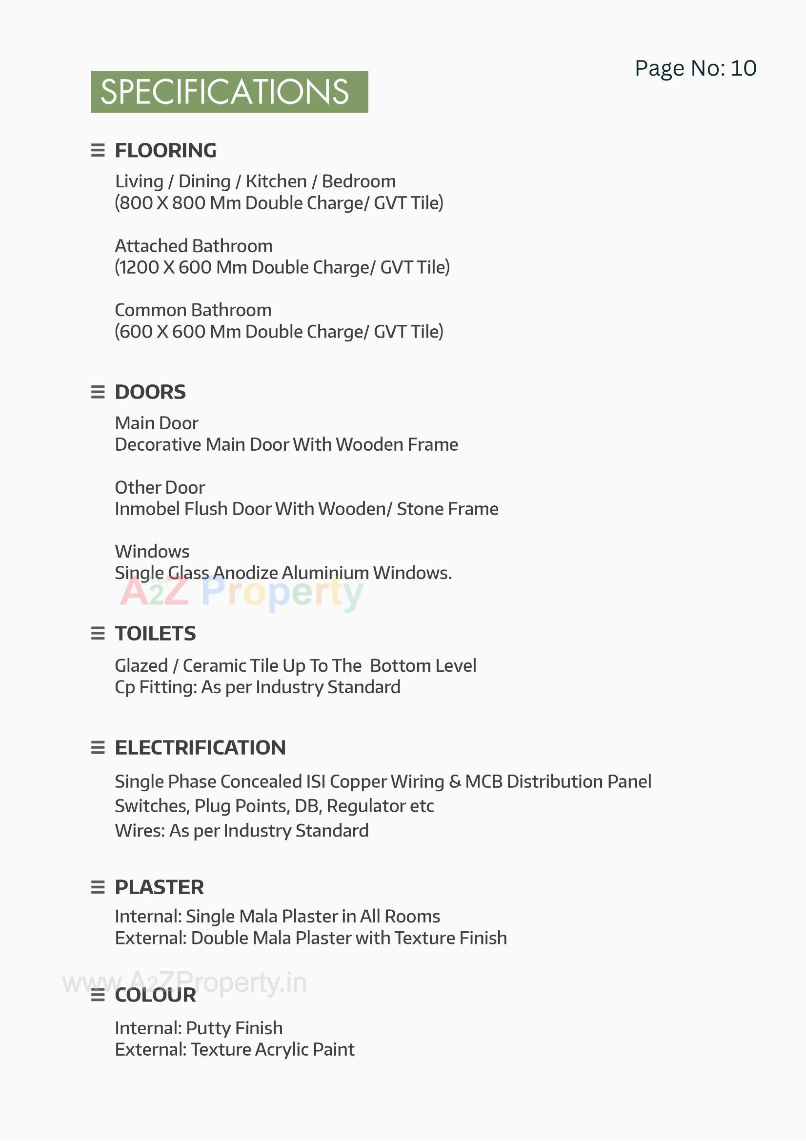  of real estate project Saffron Flora located at Gandhinagar, Gandhinagar, Gujarat