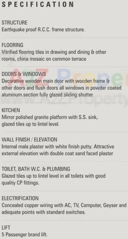 Project Specifications