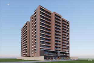 Elevation of real estate project Sagar Veronica located at Kudasan, Gandhinagar, Gujarat
