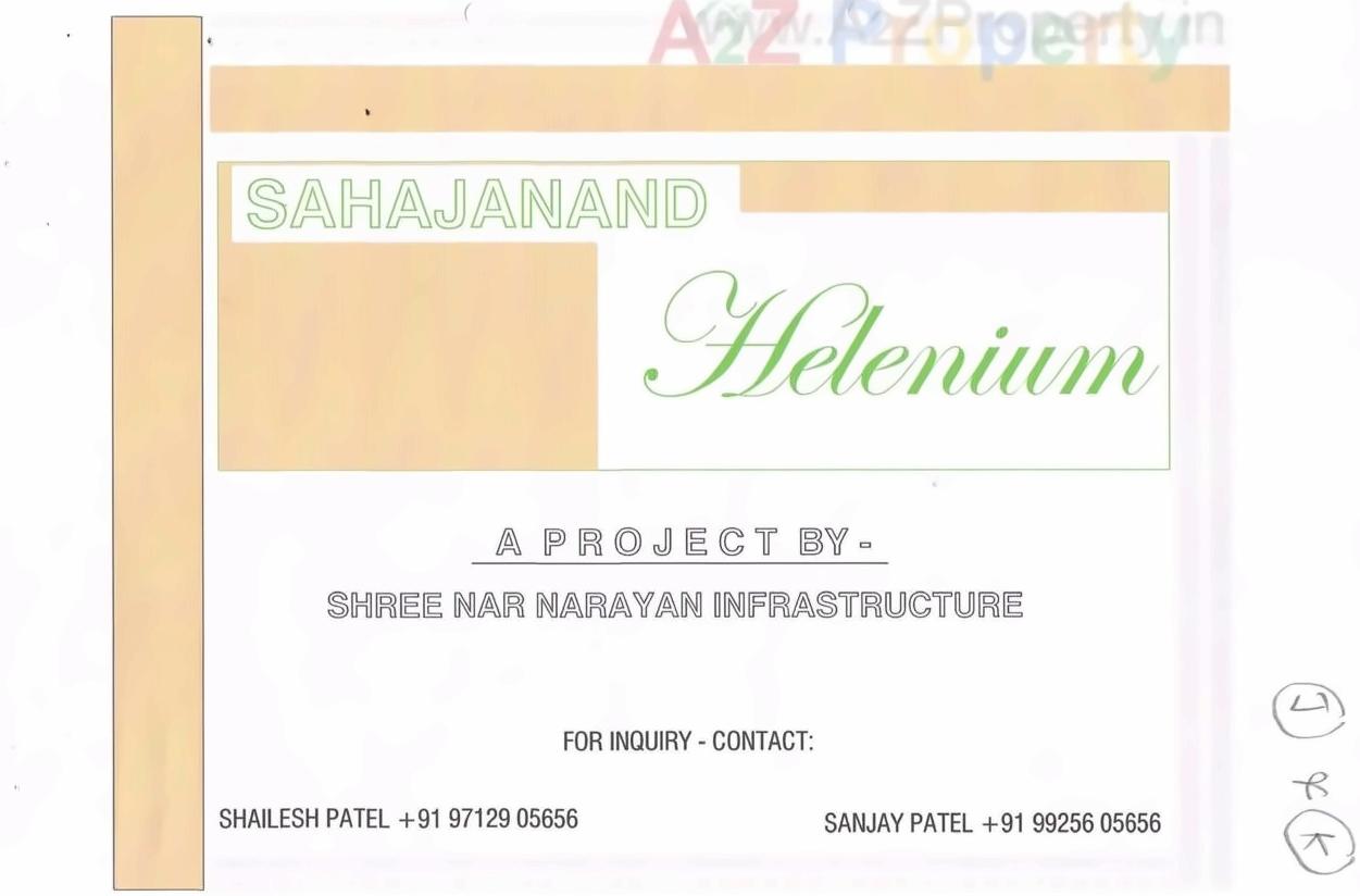  of real estate project Sahajanand Helenium located at Zundal, Gandhinagar, Gujarat