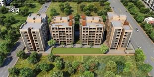 Elevation of real estate project Sahajanand Shyam located at Vavol, Gandhinagar, Gujarat
