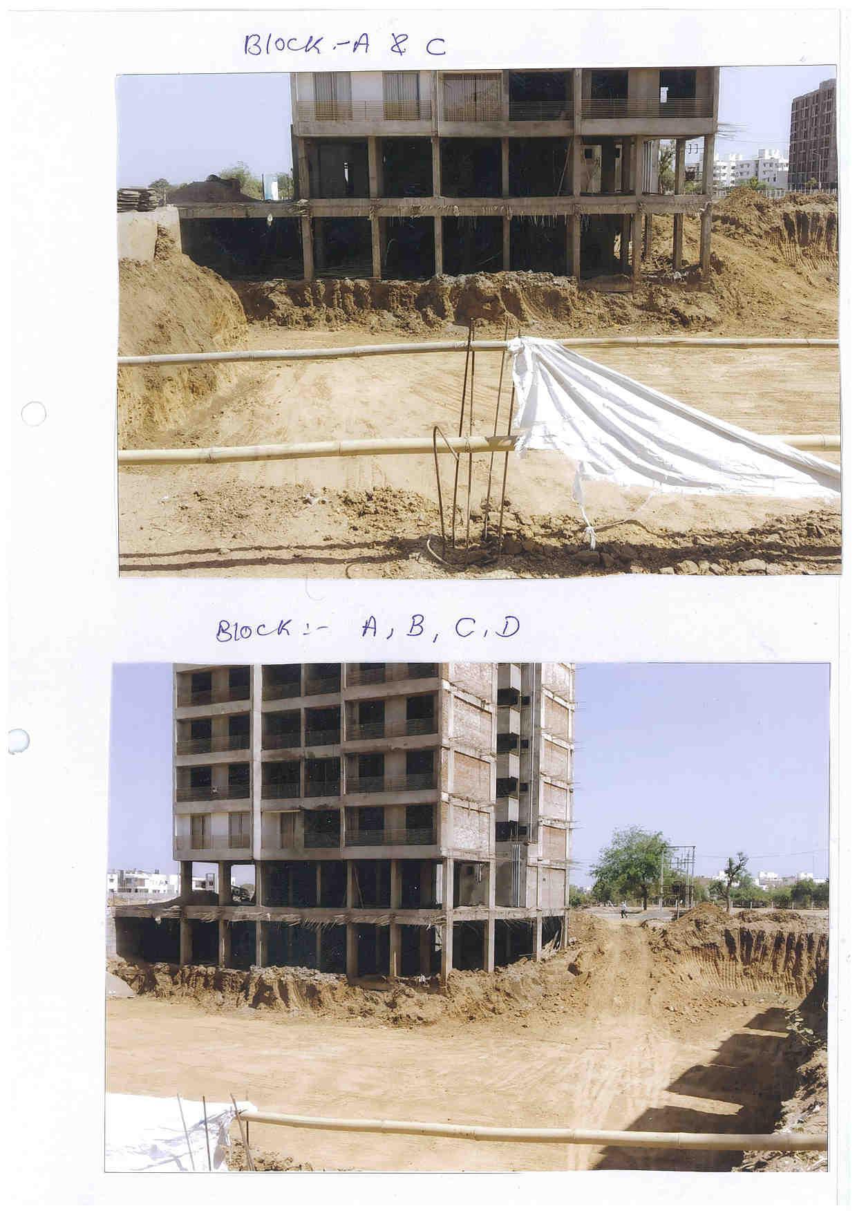 138976_const of real estate project Sahajanand Sky located at Vavol, Gandhinagar, Gujarat