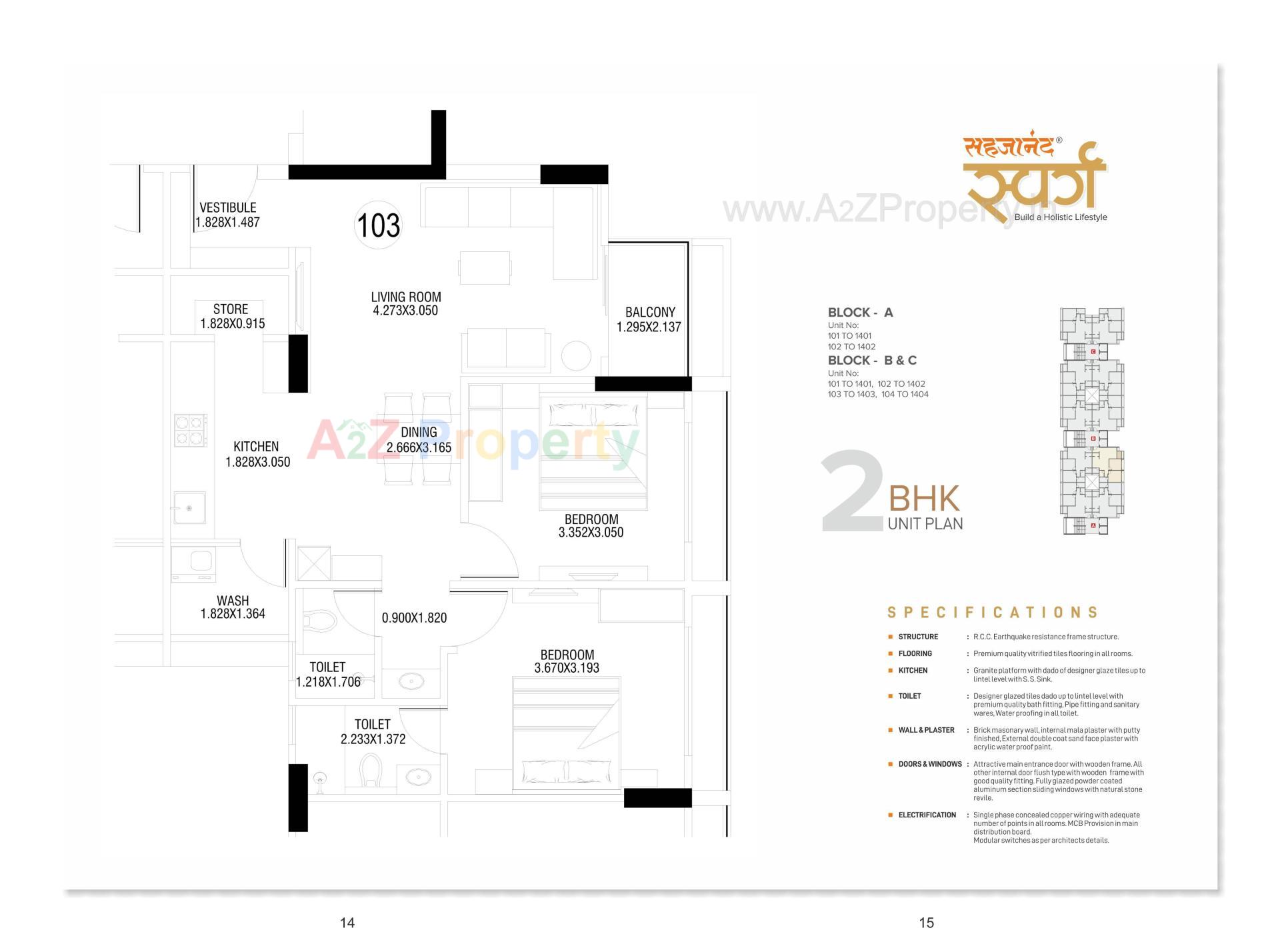  of real estate project Sahajanand Swarg located at Vavol, Gandhinagar, Gujarat