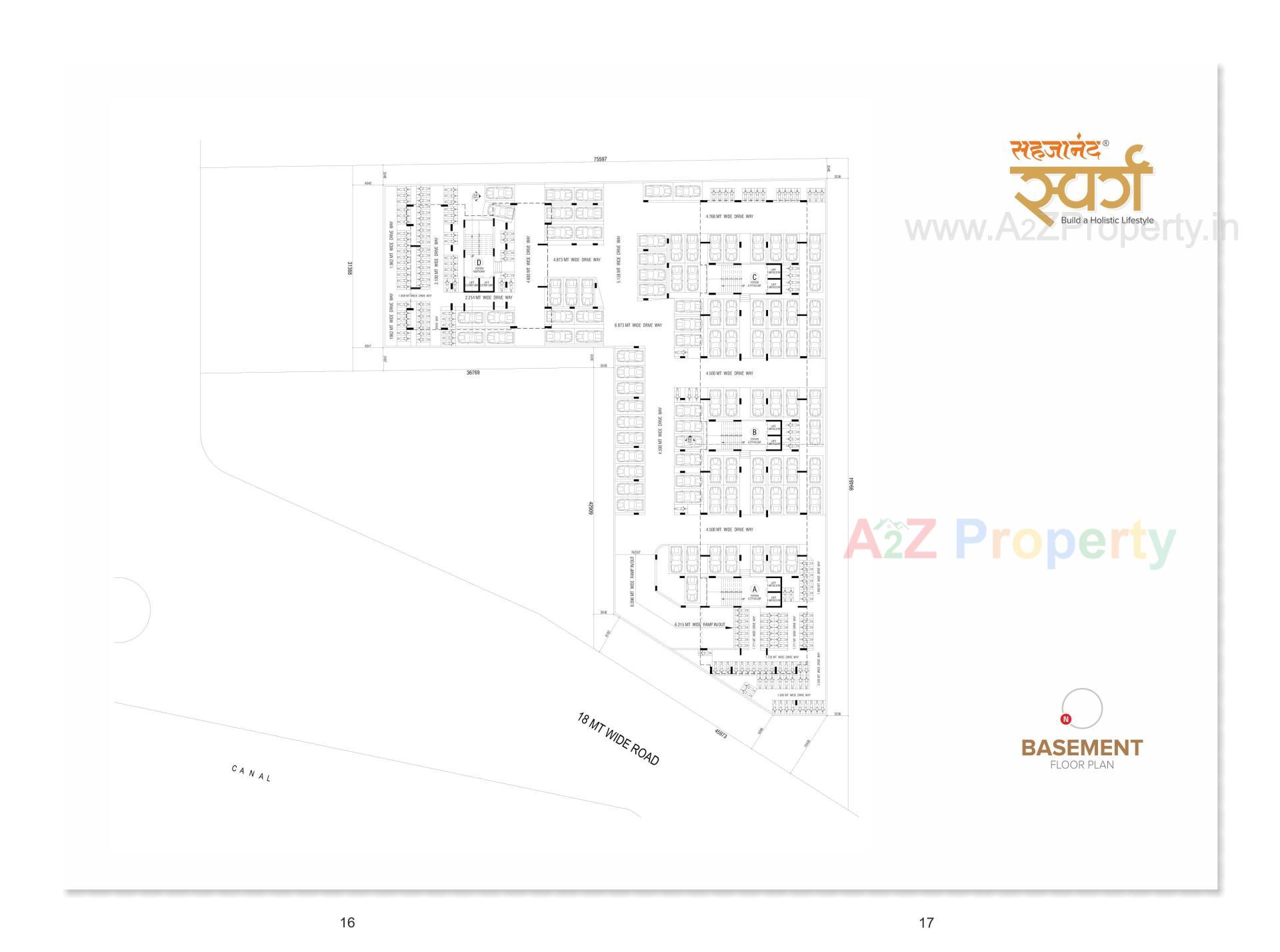  of real estate project Sahajanand Swarg located at Vavol, Gandhinagar, Gujarat