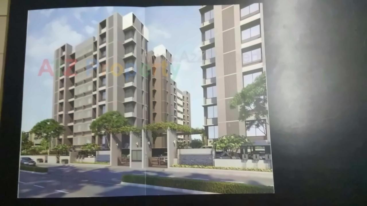 3D Elevation of real estate project Sahyog Greens located at Kudasan, Gandhinagar, Gujarat