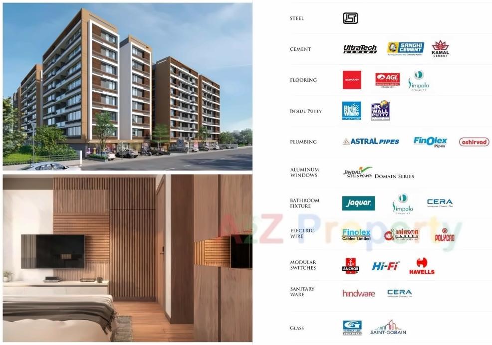  of real estate project Sai Exotica located at Nana-chiloda, Gandhinagar, Gujarat