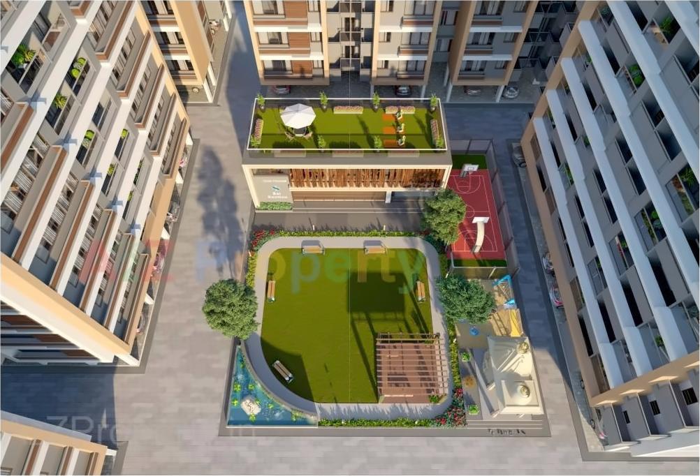 3D Elevation of real estate project Sai Exotica located at Nana-chiloda, Gandhinagar, Gujarat