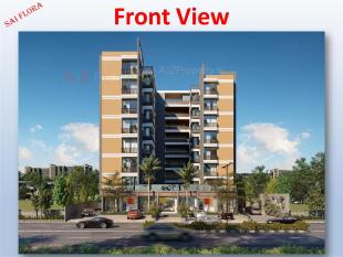 Elevation of real estate project Sai Flora located at Chiloda, Gandhinagar, Gujarat