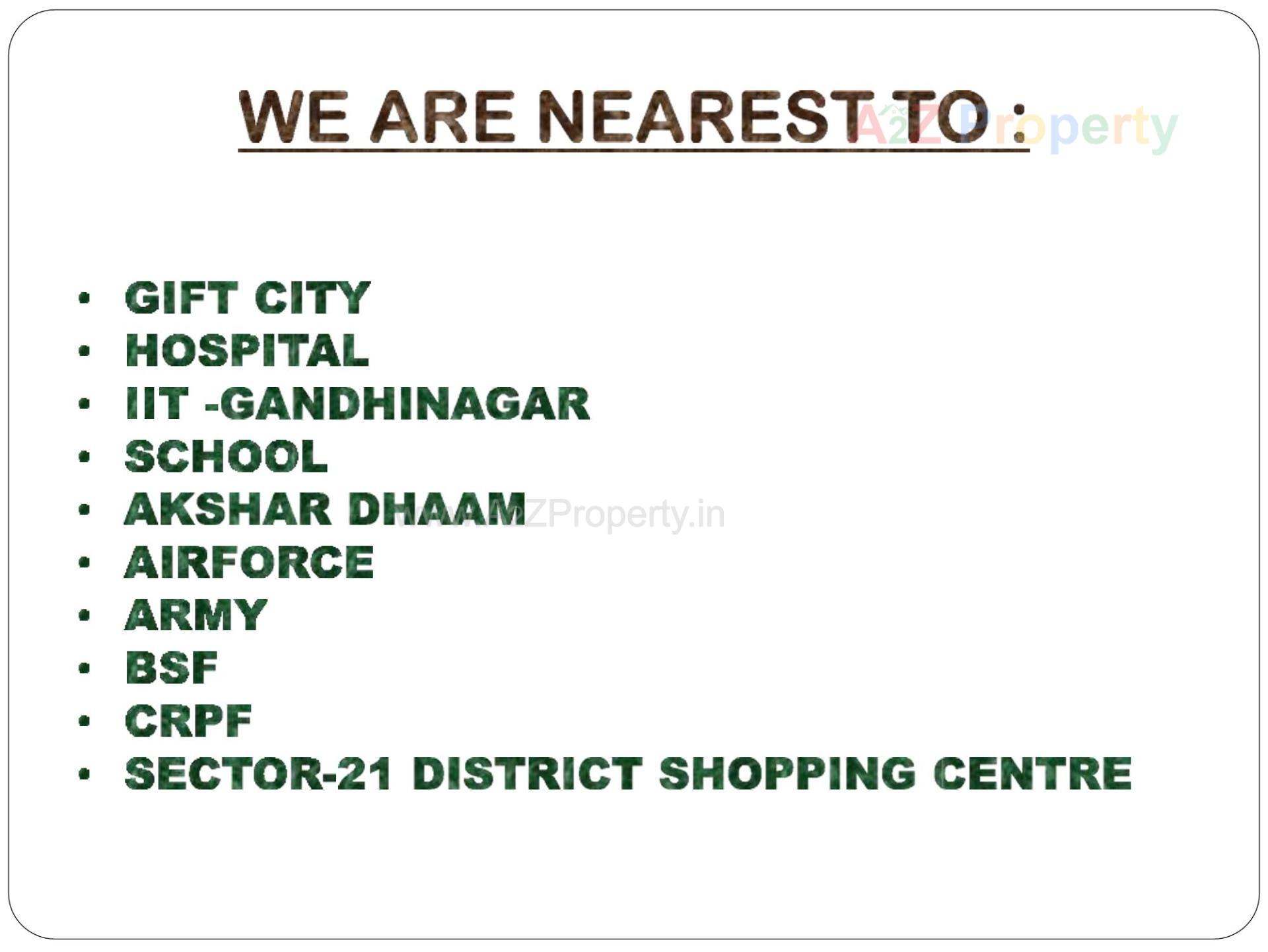  of real estate project Sai Greens located at Chiloda, Gandhinagar, Gujarat