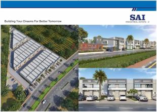 Elevation of real estate project Sai Industrial Estate located at Ranasan, Gandhinagar, Gujarat