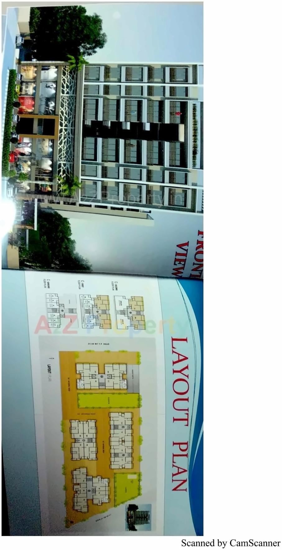 Layout of real estate project Sai Residency` located at Chiloda, Gandhinagar, Gujarat