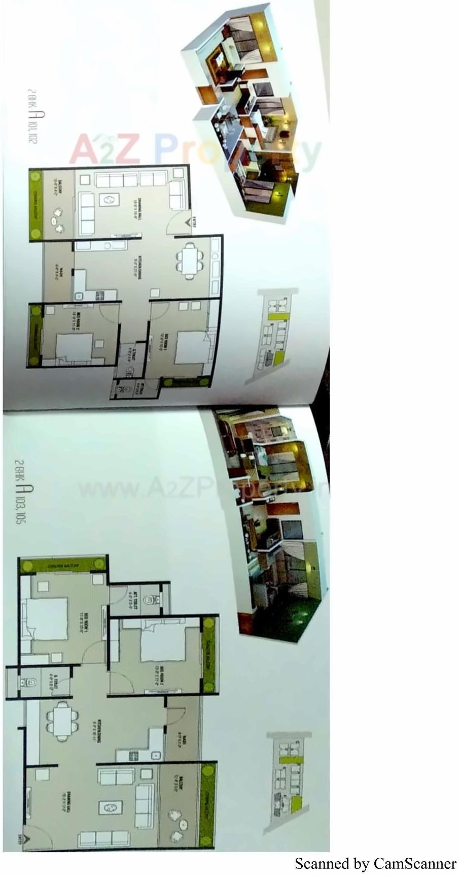 Layout of real estate project Sai Residency` located at Chiloda, Gandhinagar, Gujarat
